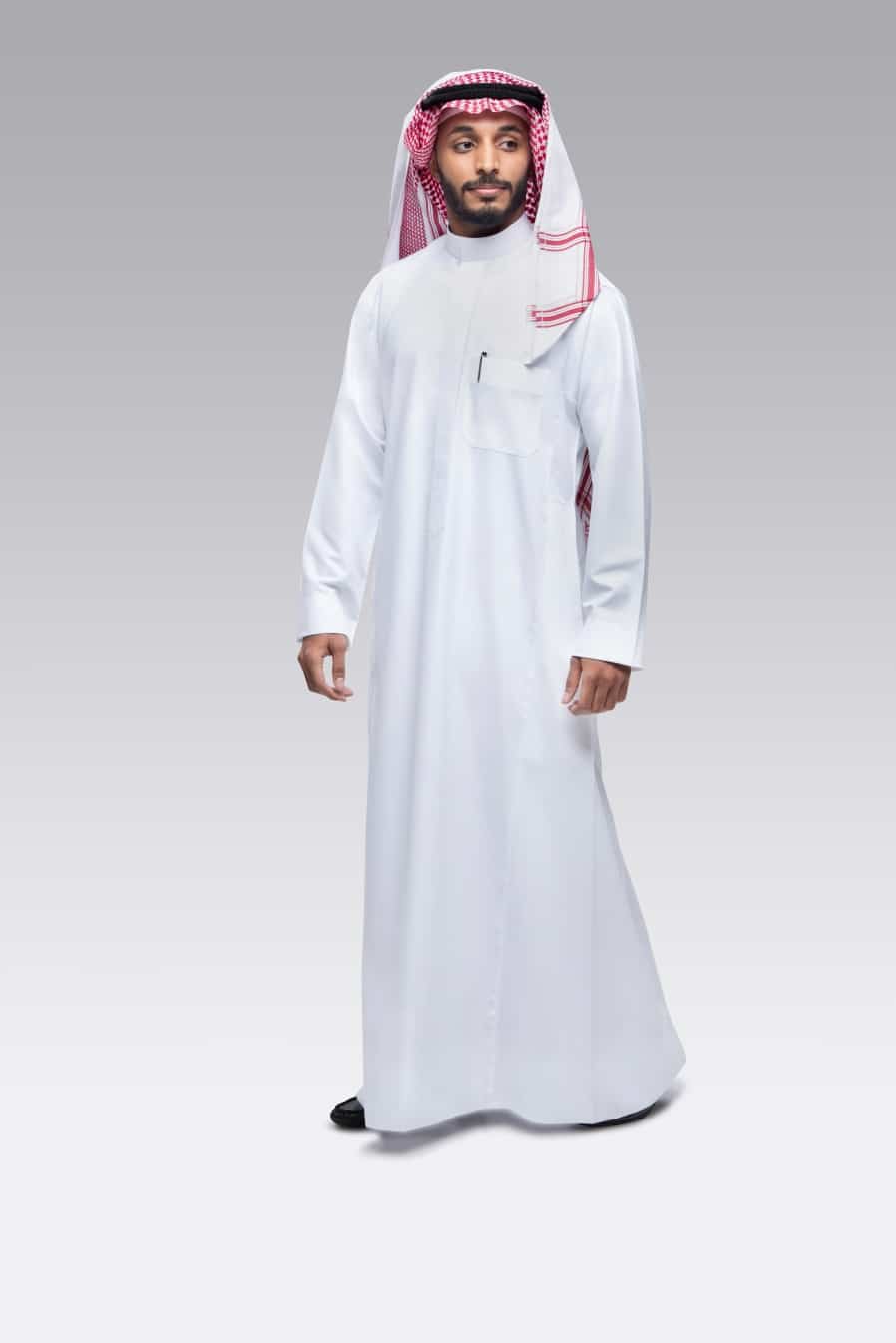 Thobe Business, Men, White, Triangle 2340