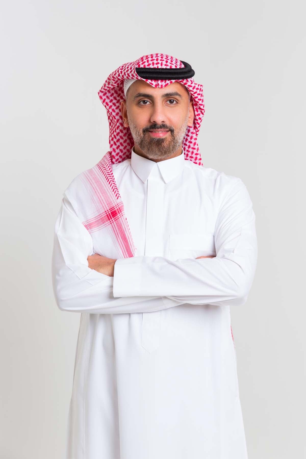 Business Prime, Thobe, White, Qalab collar, sleeves