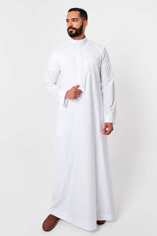 Thobe Classic Zipper, Men, White