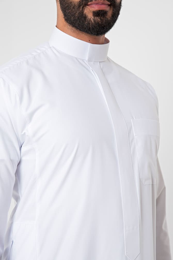 Thobe Classic Zipper, Men, White