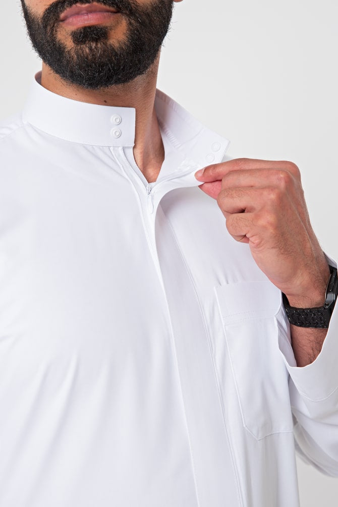 Thobe Classic Zipper, Men, White