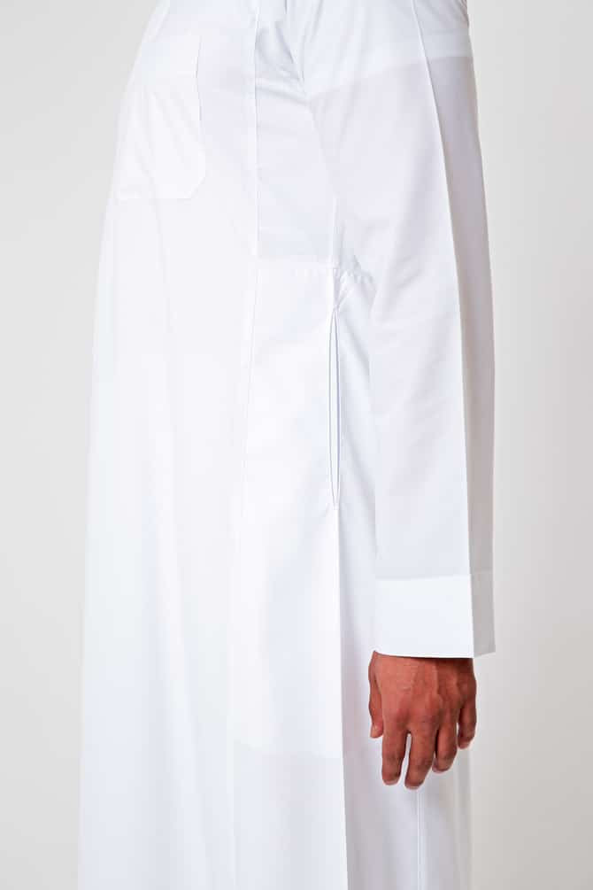 Thobe Classic Zipper, Men, White