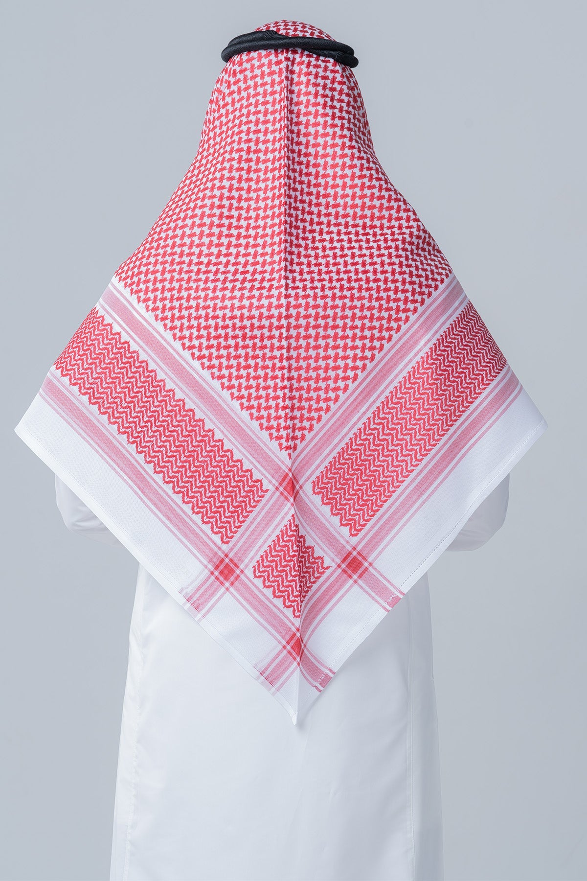 Al Shiaka Venieri Shemagh for men – Red